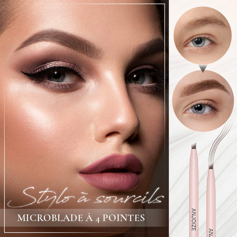 Stylo à sourcils Microblade à 4 pointes 2.0